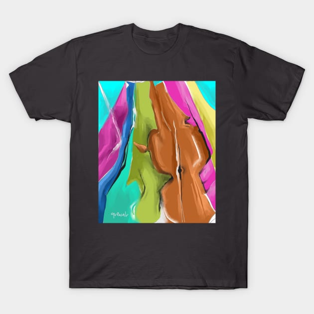 Abstract 16 T-Shirt by sukhpalgrewal